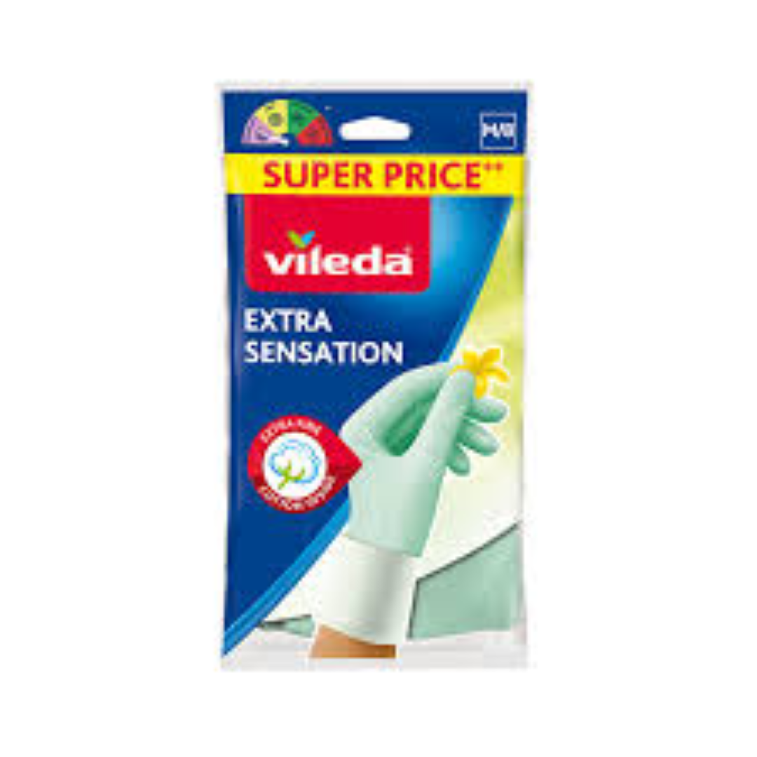 VILEDA GLOVE EXTRA SENSATION MEDIUM
